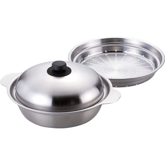 Wahei Freiz Tsubamesanjo TY-030 Stainless Steel Tabletop Pot Set, Induction Compatible, Made in Japan