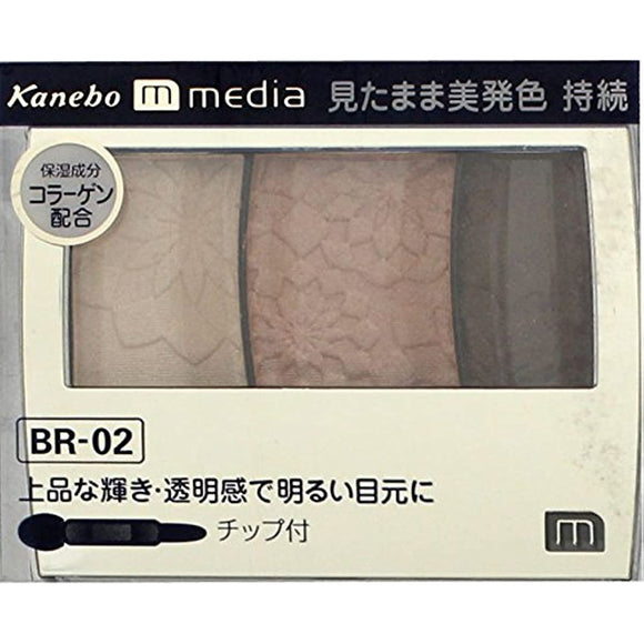[Kanebo] Media grade color eyeshadow BR-02