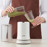 Tiger Mixer, 13.5 fl oz (400 ml), Mixer, Juicer, Smoothie, Cup and Lid, Dishwasher Safe, Silky White SKR-W400WS