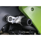 Agras (Agras) Racing Slider Frame Type Logo Yourcon: White ZX-10R (04-05) 342-470-000X