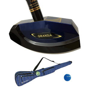 Arca Playing Club GRANSIA GC168 Ground Golf Set, 3 Piece Set, Right 33.1 inches (84 cm), Standard Size, Carbon Face Air Plus Ball