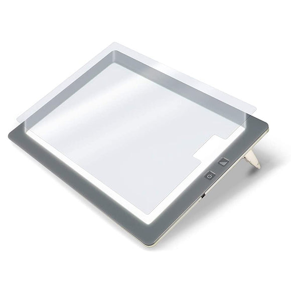 Tritec A4-500-01 Treviewer LED A4 Tracing Table, Thin, 0.3 inches (8 mm), 7 Levels of Dimmable, Protective Sheet Included