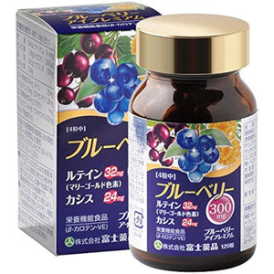 Fuji Pharmaceutical Blueberry & Cassis Blueberry Eye Premium 120 tablets