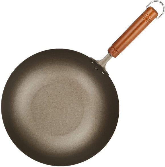 Tafuco AIT1230 Deep Frying Pan, 11.8 inches (30 cm), For Gas Stoves, Pure Titanium, Hasegen, Made in Japan
