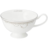 Narumi 51852-23116AZ Jill Stuart Cup and Saucer Set, 6.8 fl oz (200 cc), Set of 2, For Tea, Coffee, Made in Japan