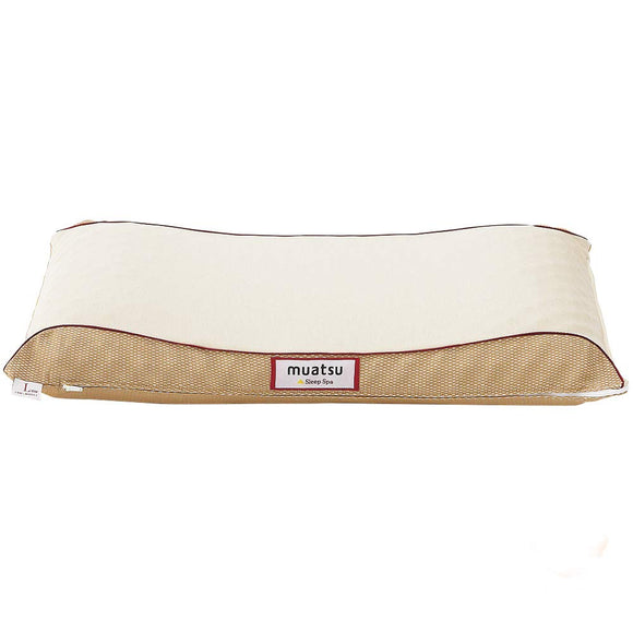 Muatsu Sleep Spa Pillow, High Elasticity, Low Type, SP-2, A Pillow That Supports Your Head Without Force, Low Type, High Elasticity)