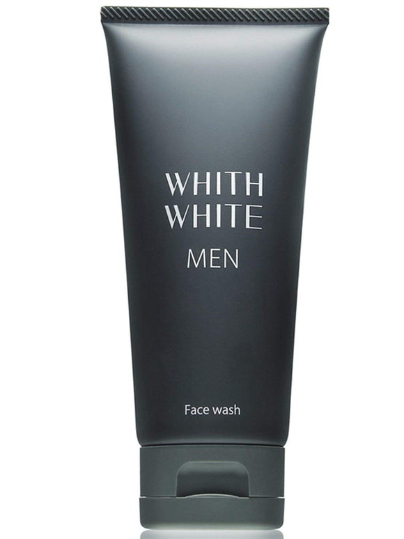 Fiss White Men's Face Wash Foam 100g Pore Cleaning Moisturizing Sensitive Skin Dry Skin