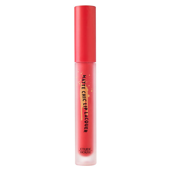 ETUDE Matte Thick Lip Lacquer PK003 (Yeri Pink) [Hard-to-fall lip]