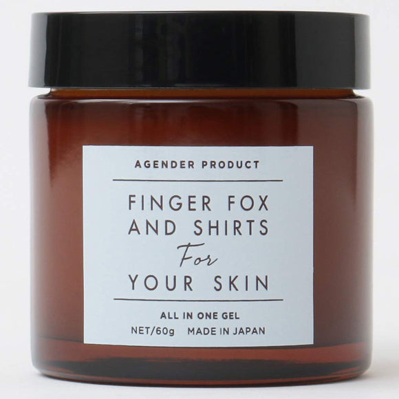 FINGER FOX AND SHIRTS Finger Fox and Shirt ALL IN ONE GEL 60g All-in-one gel pure domestic human adipose-derived stem cell culture medium