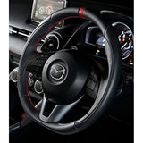 DAMD Mazda car exclusive steering SS360-M Nappa Leather x Red Stitch [SS360M1]