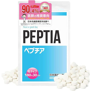 Peptia Supplement Developed and supervised by an active specialist 180 tablets Approximately 1 month's supply Maca Lampep Zinc Fertility patented combination peptia