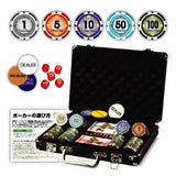 Prime Poker Carrying Case Poker Set