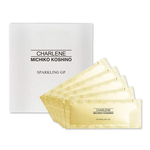 Charune Cosmetics [Dense foaming carbonated gel pack] CC Sparkling Gel Pack (7g x 5 packages) / High-level carbon dioxide gas concentration and 43 types of beauty ingredients <One-part dense carbonated gel pack that does not need to be mixed>