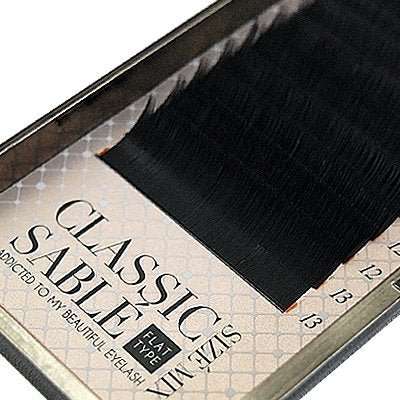 [amass Bona] Classic Sable Flat Type D Curl Size MIX×0.20mm