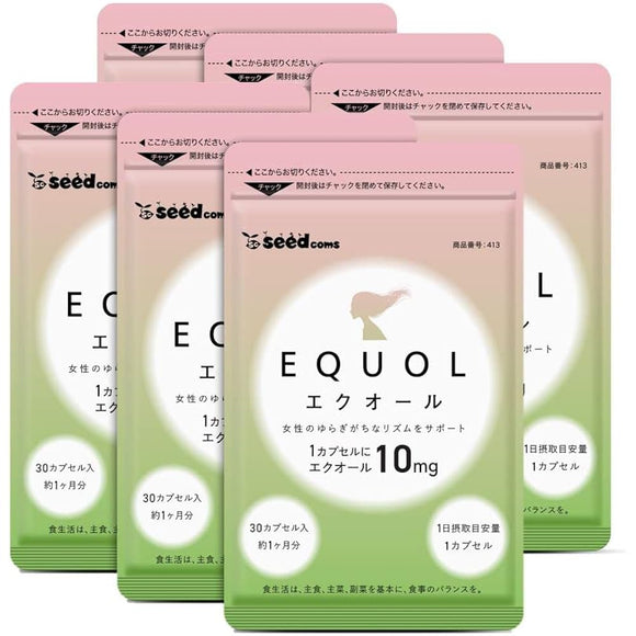 Seed Combs Equol 1 tablet 10mg High combination supplement Domestic production Soy isoflavone Lactobionic acid Placenta Lactic acid bacteria (6)
