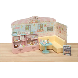 Takara Tomy Licca TAKARA TOMY Welcome to Sumikko Gurashi Cafe Dress-Up Doll, Play House, Toy 3 Years and Up, Passed Toy Safety Standards, ST Mark Certified