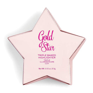 MAKEUP REVOLUTION Star of the Show Highlighter Gold Star