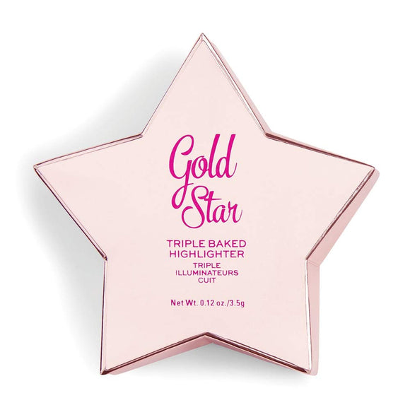 MAKEUP REVOLUTION Star of the Show Highlighter Gold Star