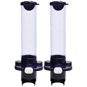 Sunup Cup Dispenser, Blue, Set of 2, 5.6 x 6.3 x 16.9 x 16.9 inches (14.3 x 16 x 43 cm), 7 oz, for 7.1 fl oz (205 ml), Storage Capacity: Approx. 60 Count CD-7DB