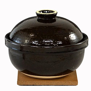 Haseen Smoke Smoked Ibushigin Large 26 cm Direct Fire Exclusive Black Iga Ware Made in Japan Cherry Chips Pots Recipe CT-80