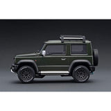TK Company IG1704 Ignition Model 1/18 Suzuki Jimny SIERRA JC (JB74W) Jungle Green Lift Up Finished Product