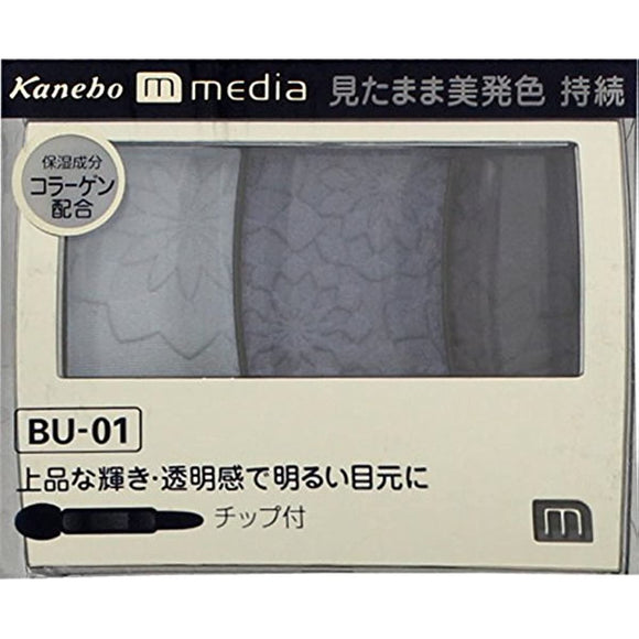 [Kanebo] Media grade color eyeshadow BU-01