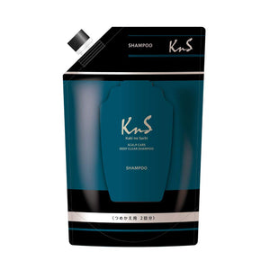 Kaki no Sachi Medicated Scalp Shampoo Refill 800mL (Approx. 2 Uses) Men's Kakishibu KnS Large