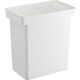 Yamazaki 5617 Airtight Pet Food Stocker, 26.5 lbs (12 kg), Measuring Cup Included, White, Approx. W 16.1 x D 9.4 x H 16.7 inches (41 x 24 x 42.5 cm), Tower Food Stocker, Storage Container