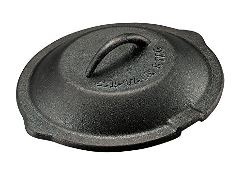 Captain Stag UG-3017 Glamping Kitchen Utensils Skillet Cover Mini Frying Pan Lid