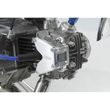 GCRAFT 37024 Aluminum Billet Oil Cooler for Horizontal Engines, 10 Tier