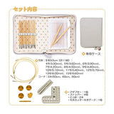 Tulip TCC-07 Switchable Bamboo Ring Needle Set, Carry C, Long, Gray