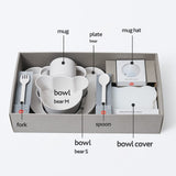 tak BIO KIDS DISH gift box kids dishbear big yellow JTN-2021-YL