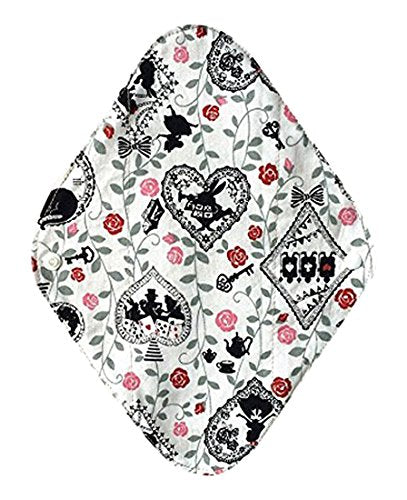 Hanafun Organic Cotton Cloth Napkin Holder (Approx. 17 x 23 x 0.3cm) Alice White