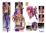 ME60321 Super Statue Movable Jojos Bizarre Adventure Part 5, Diabolo, Approx. 6.1 inches (155 mm), PVC, ABS Nylon, Painted Action Figure
