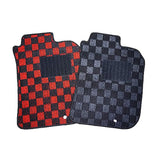 FLOOR MATS DAIHATSU WAKE LA700S WD at Rear Heaters and Without 26 Decementer - CHECK Red and Black GK - 7Y9D - 0ng0 GK - 7y9d - 0ng0