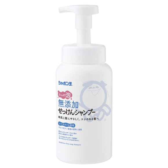 Shabondama Soap Additive-Free Soap Shampoo Foam Type 520ml