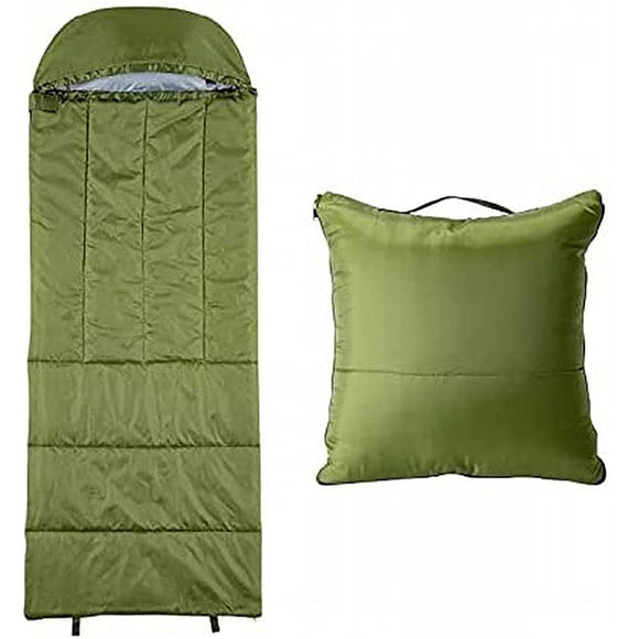 PROIDEA SONAENO Cushioned Multifunctional Sleeping Bag, Olive Green