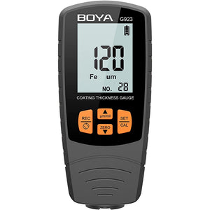 BOYA Thick -thick coating meter Automobile paint thickening thickness measuring instrument subcontractor Automatic landscape Japanese manual G923