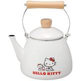 Skater ENKT2-A Enameled Kettle, 6.6 gal (2 L), Hello Kitty & Tiny Chum, Sanrio