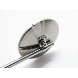 MOTOR ROCK JCMA Mirror φ100 Hairline 3. Nickel MR-HC058H