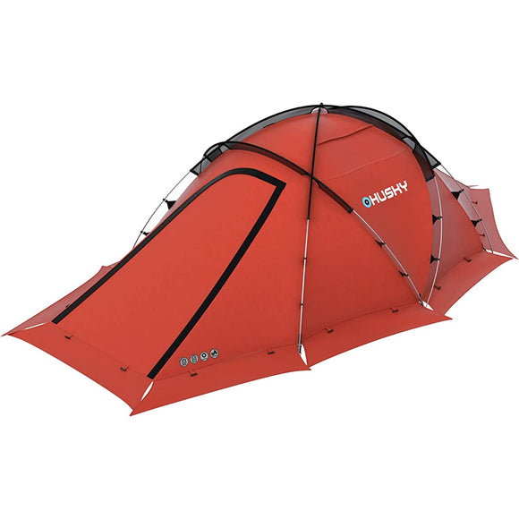 Husky Fighter Dome Tent for 3 - 4 People, Tent used by European Campers, for Camping, Outdoor Tent, Compact, Lightweight, Touring, Waterproof, Mountain Climbing, Emergencies