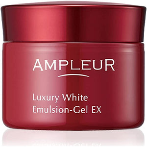 AMPLEUR Luxury White Highly Moisturizing Beauty Milky Lotion Gel "Emulsion Gel EX" 50g Cream Hydroquinone Aging Care Doctor's Cosmetics