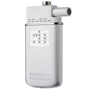 Ketoscan Mini Exhalation Measuring Instrument with Mouthpiece and Smartphone Connections