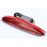 KIJIMA FXBR ('18) HD-01400 Motorcycle Parts LED SLIM TAIL LAMP KIT (Red Lenses)