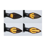 KIJIMA 219-5181 LED TURN Signal Lamp, Trd Type, Sequential, 12V 3.5W, Black Body/Smoke Lens