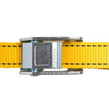 1.0 inch (25 mm) Wide Cam Buckle Belt Endless 6.6 ft (2.0 m) Yellow Set of 10