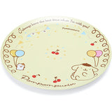 Sanrio 585564 Pompompurin Melamine Plate, Home Cooking
