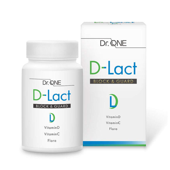 Dr.ONE Delact Supplement to prepare the body from the inside 60 capsules Lactic acid bacteria Bifidobacterium Lactic acid bacteria producing substances 52.1 billion per day Vitamin D Vitamin C