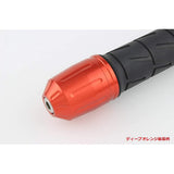 POSH 033689-02 Handlebar End, Ultra Heavyweight Bar End Type 2, Genuine Kawasaki Handle, M6 Type, Red