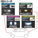 LED position lamp for carmate car GIGA Valve set Honda N-BOX JF1/JF2 series White BW816